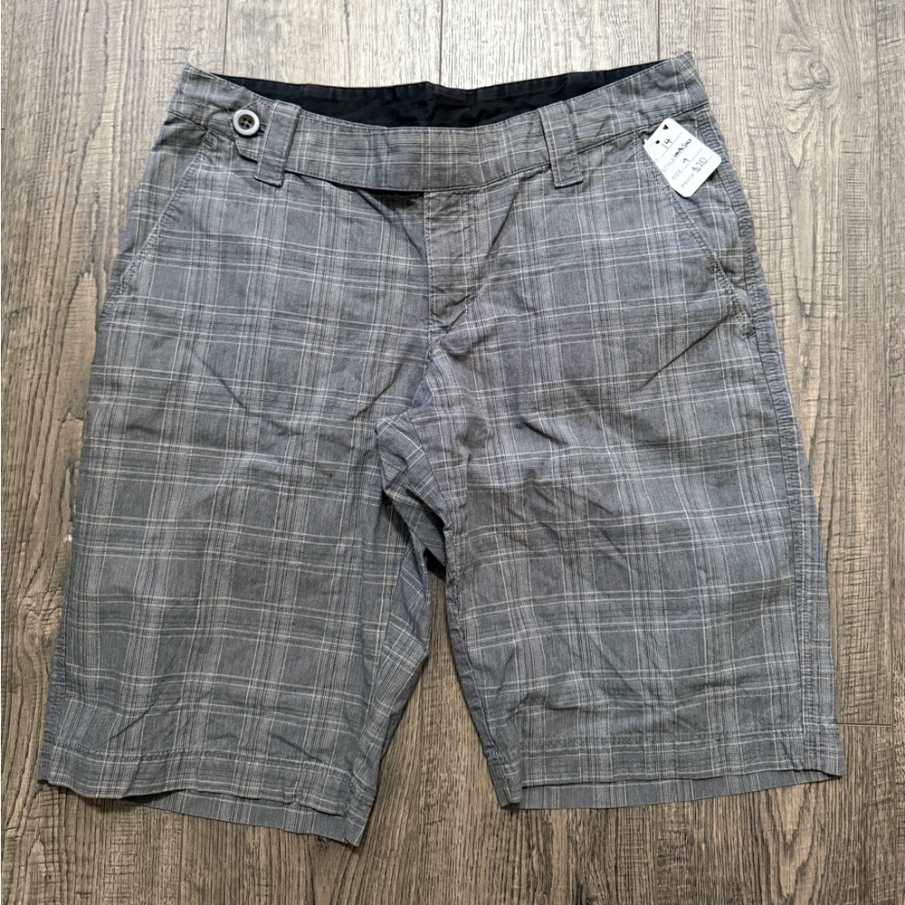 Gray Plaid women’s Shorts
